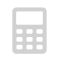 icon illustration of a calculator